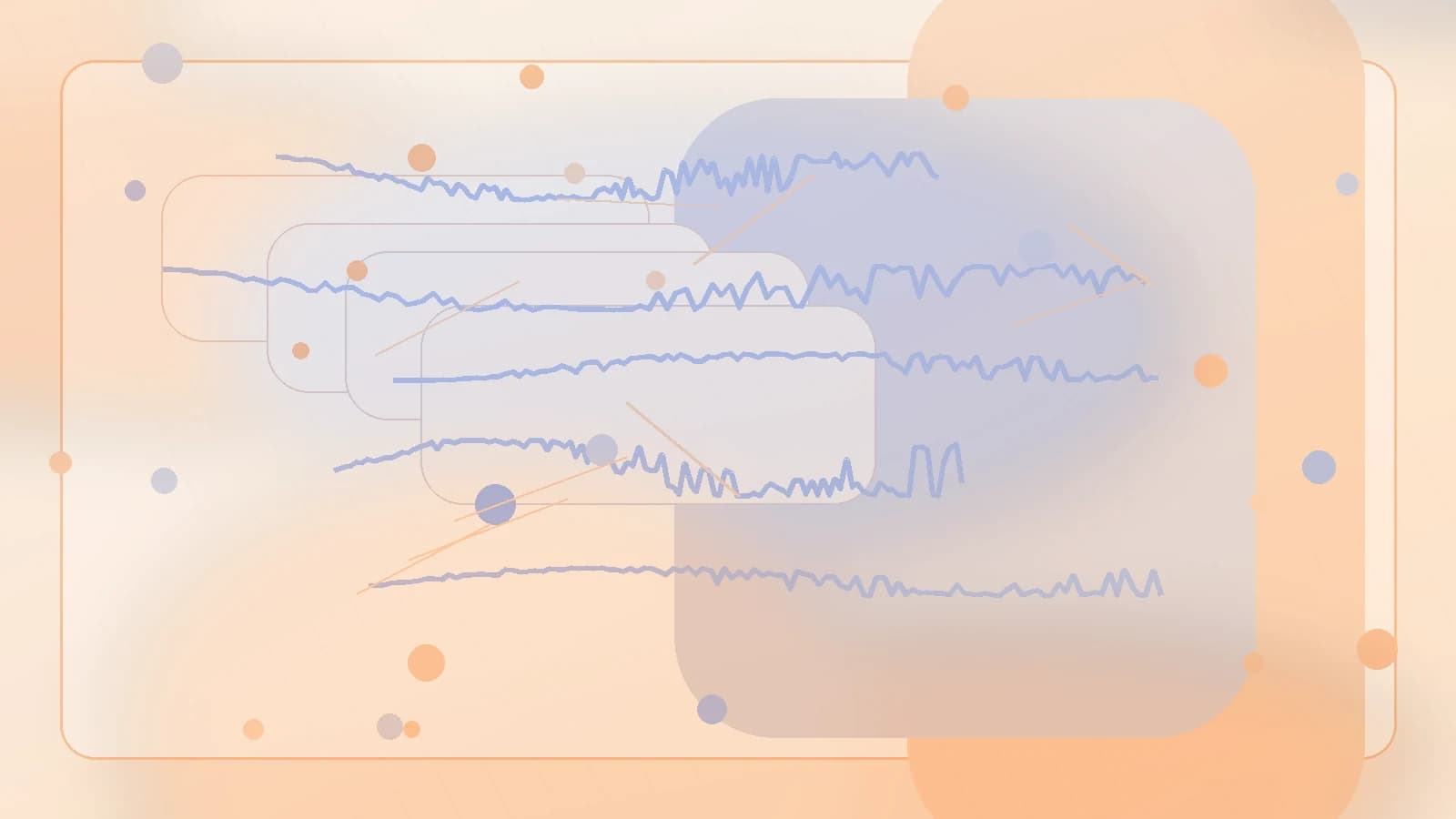 Ilustração editorial da campanha Dezembro Laranja com elementos abstratos de saúde pública.