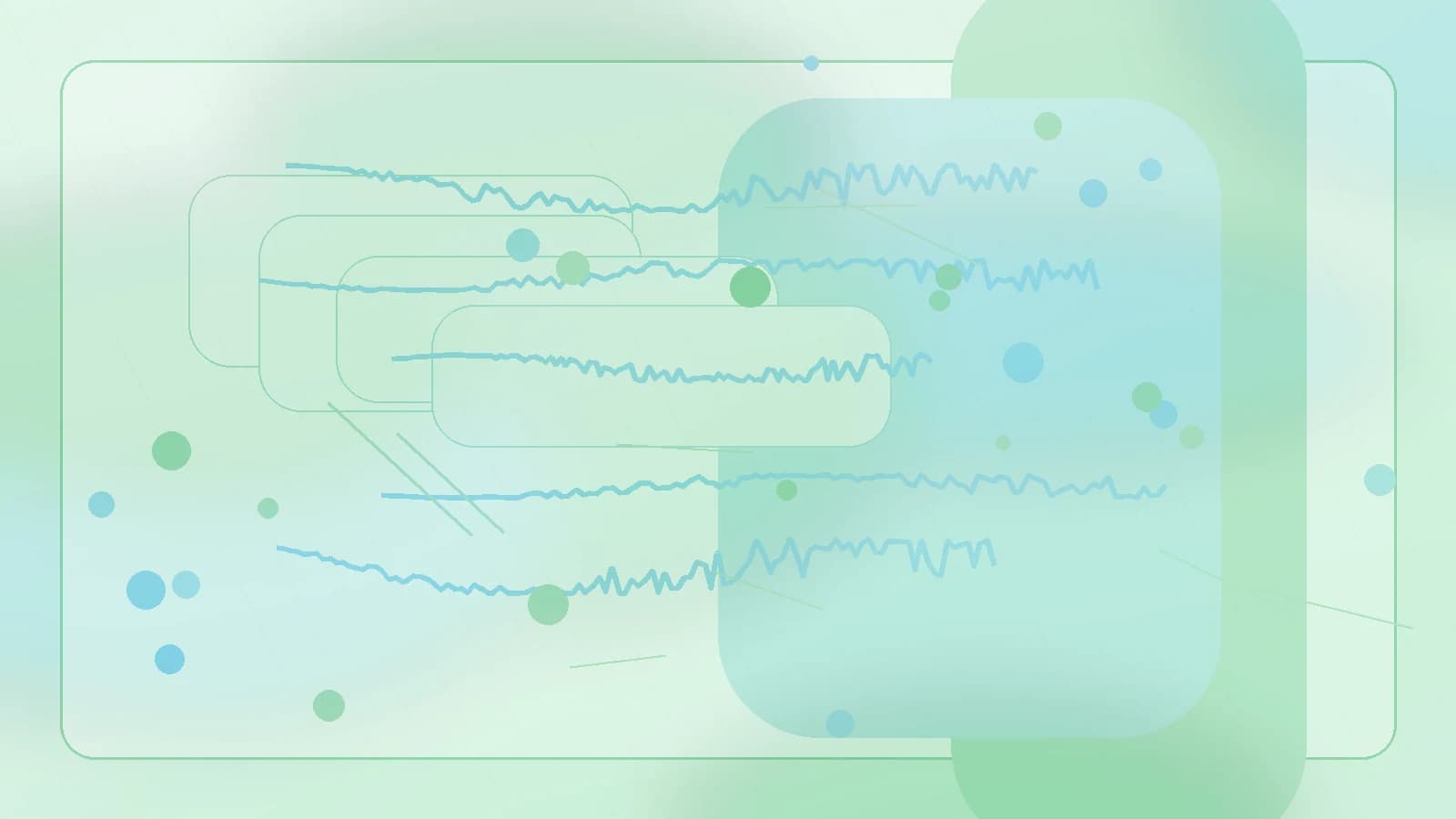 Ilustração editorial da campanha Julho Verde com elementos abstratos de saúde pública.