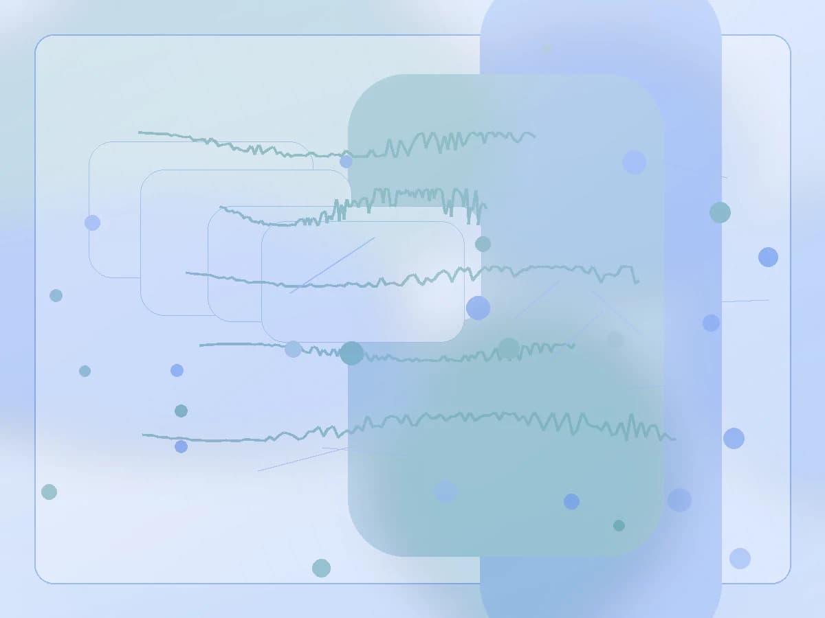 Ilustração editorial da campanha Novembro Azul com elementos abstratos de saúde pública.