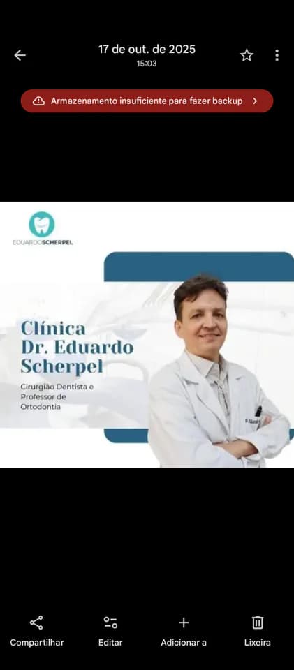 Foto de Eduardo Scherpel, Professor, Doutor e Mestre, Cirurgião Dentista